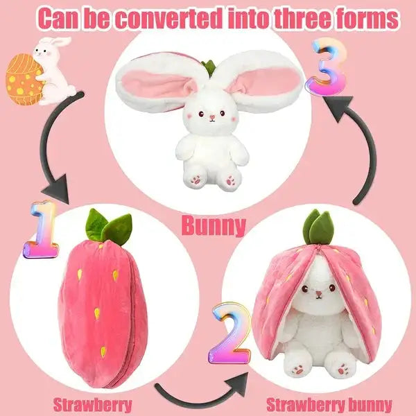 Fluffy Bunny - Multi Knuffel